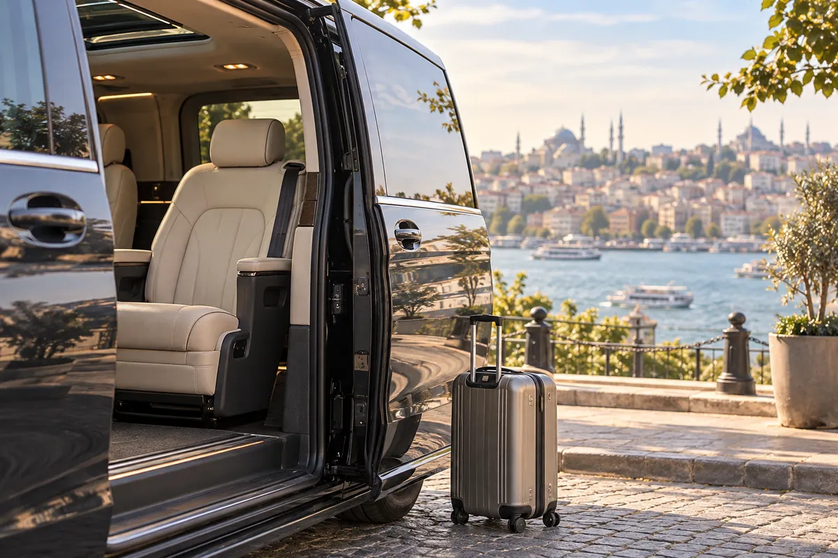 Passenger vehicle access and luggage for arrival planning